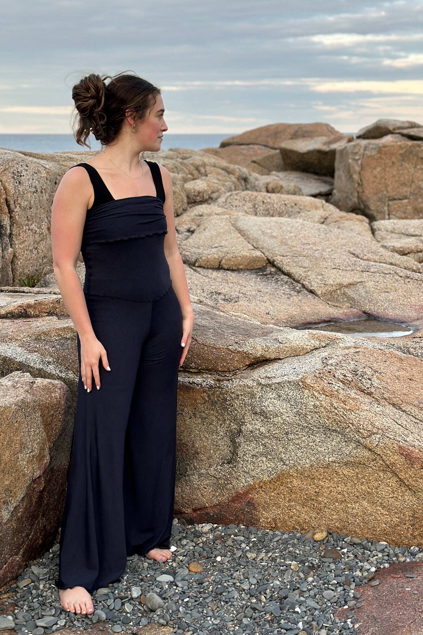 suger® swirlsuit in midnight + black full support