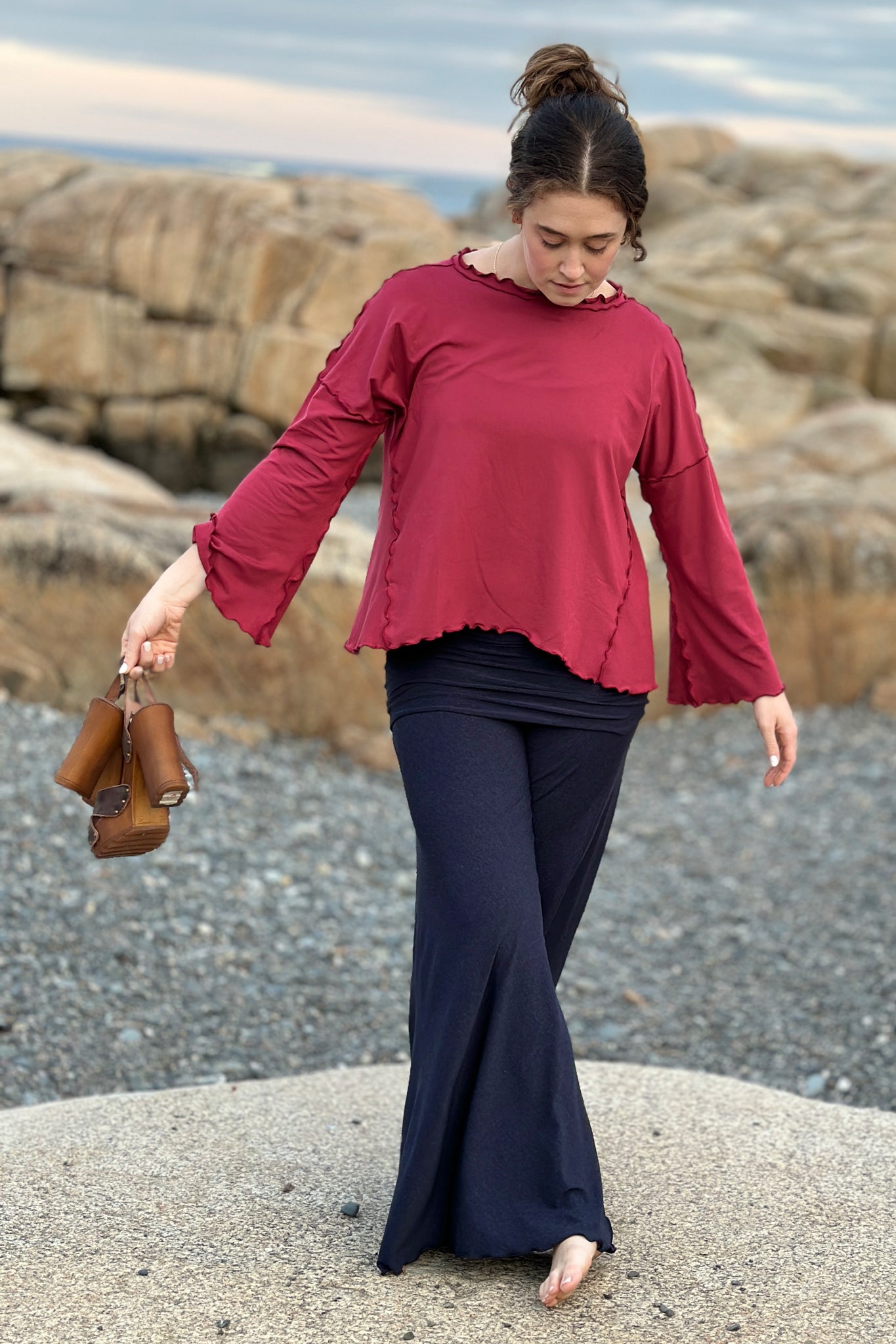 suger® swirlsuit in midnight with ruby truly