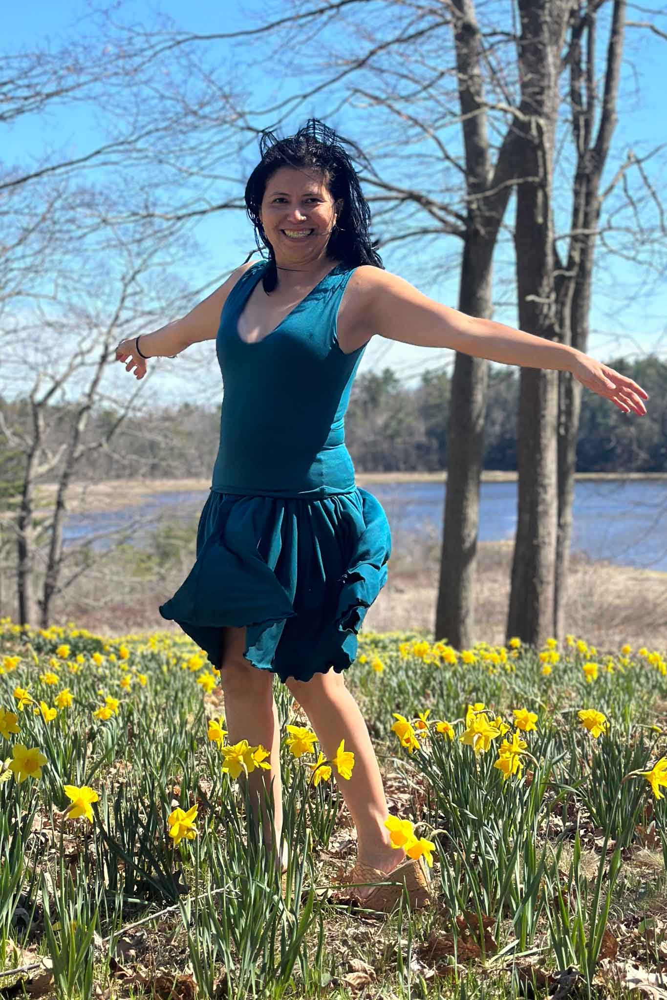 angelrox® dixie dress in tissue cove