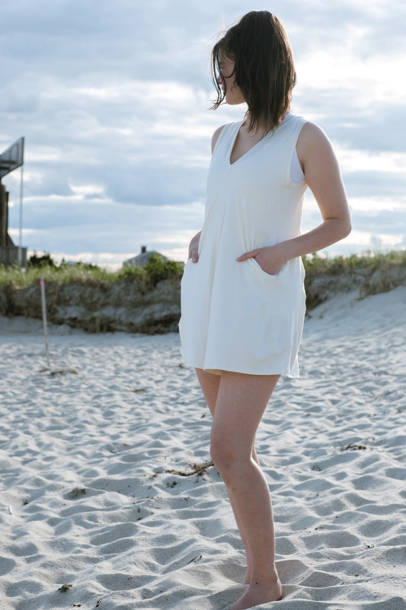 suger® sprout romper in milk