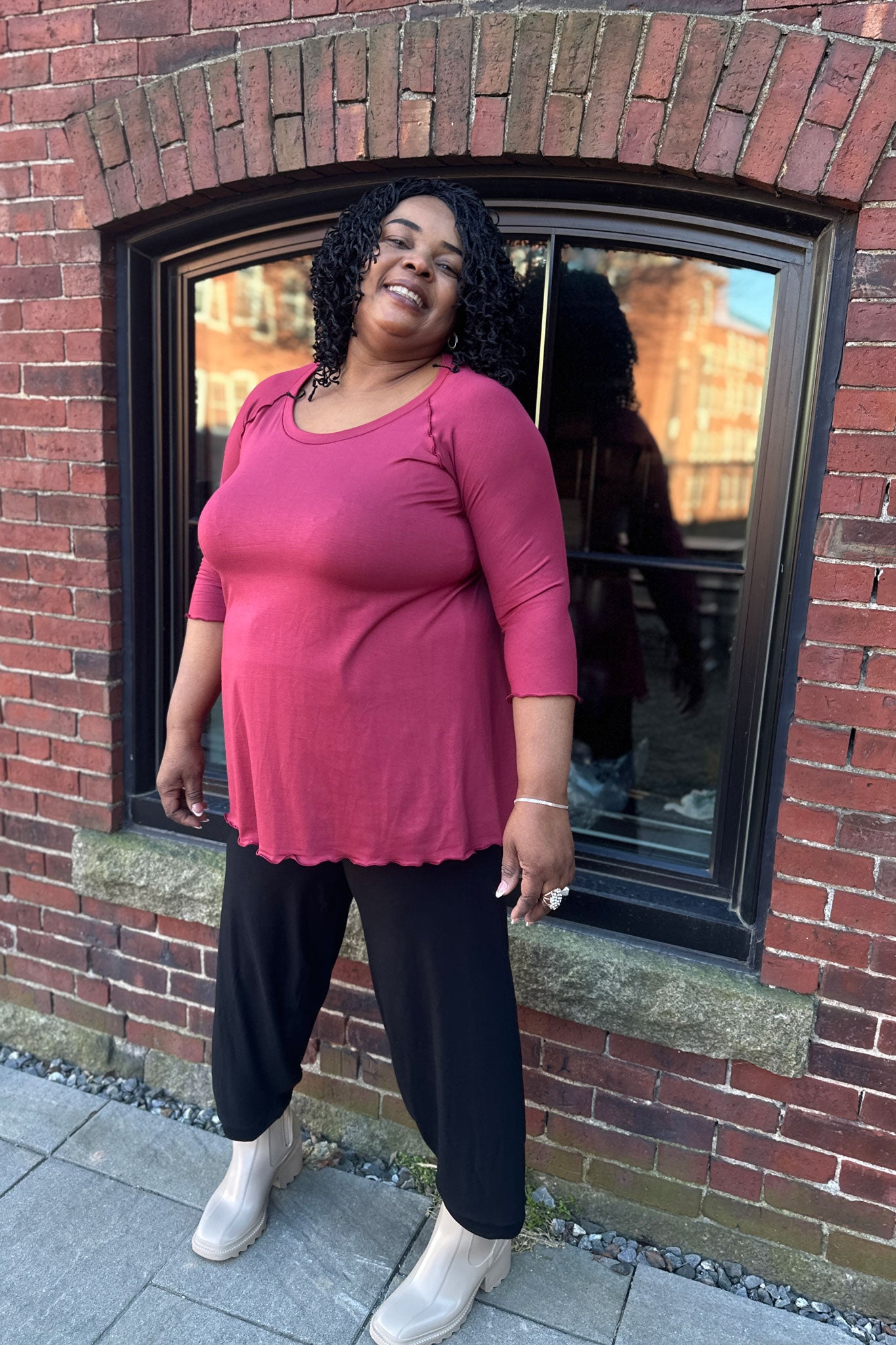 black bloom with ruby swing