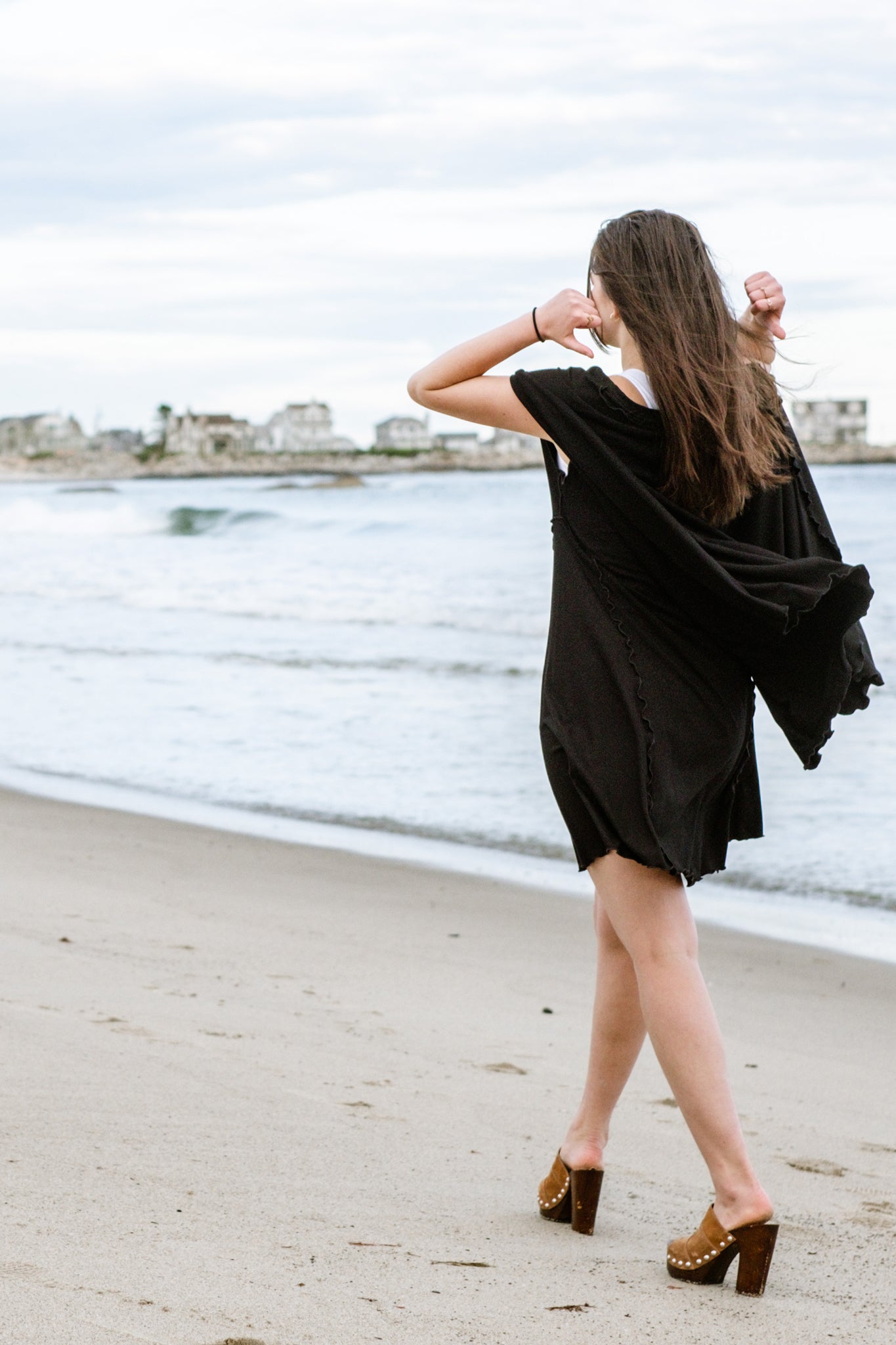 angelrox® dahlin' dress in black