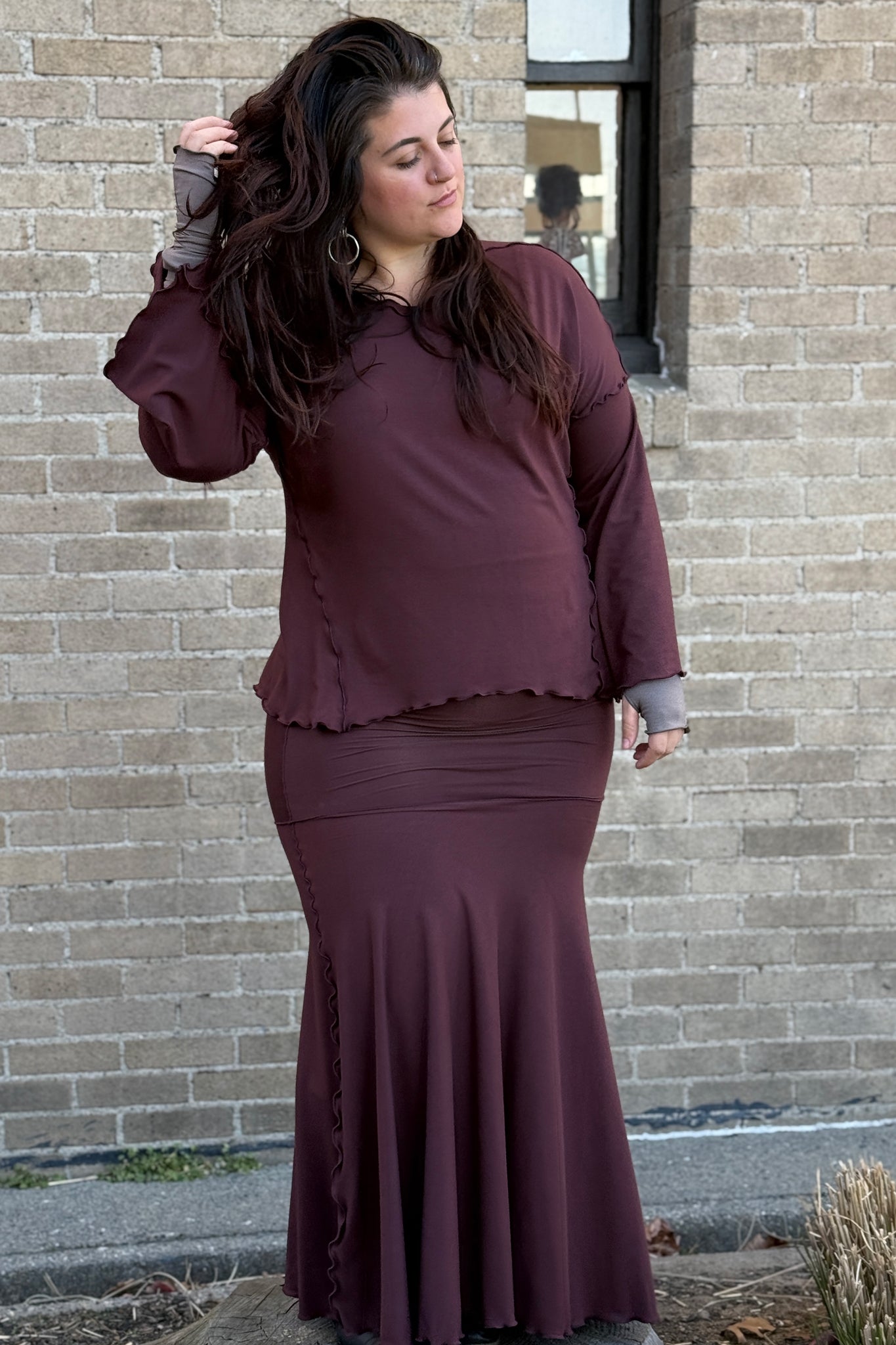 Robe jupe poncho douillet LADY FLIRT