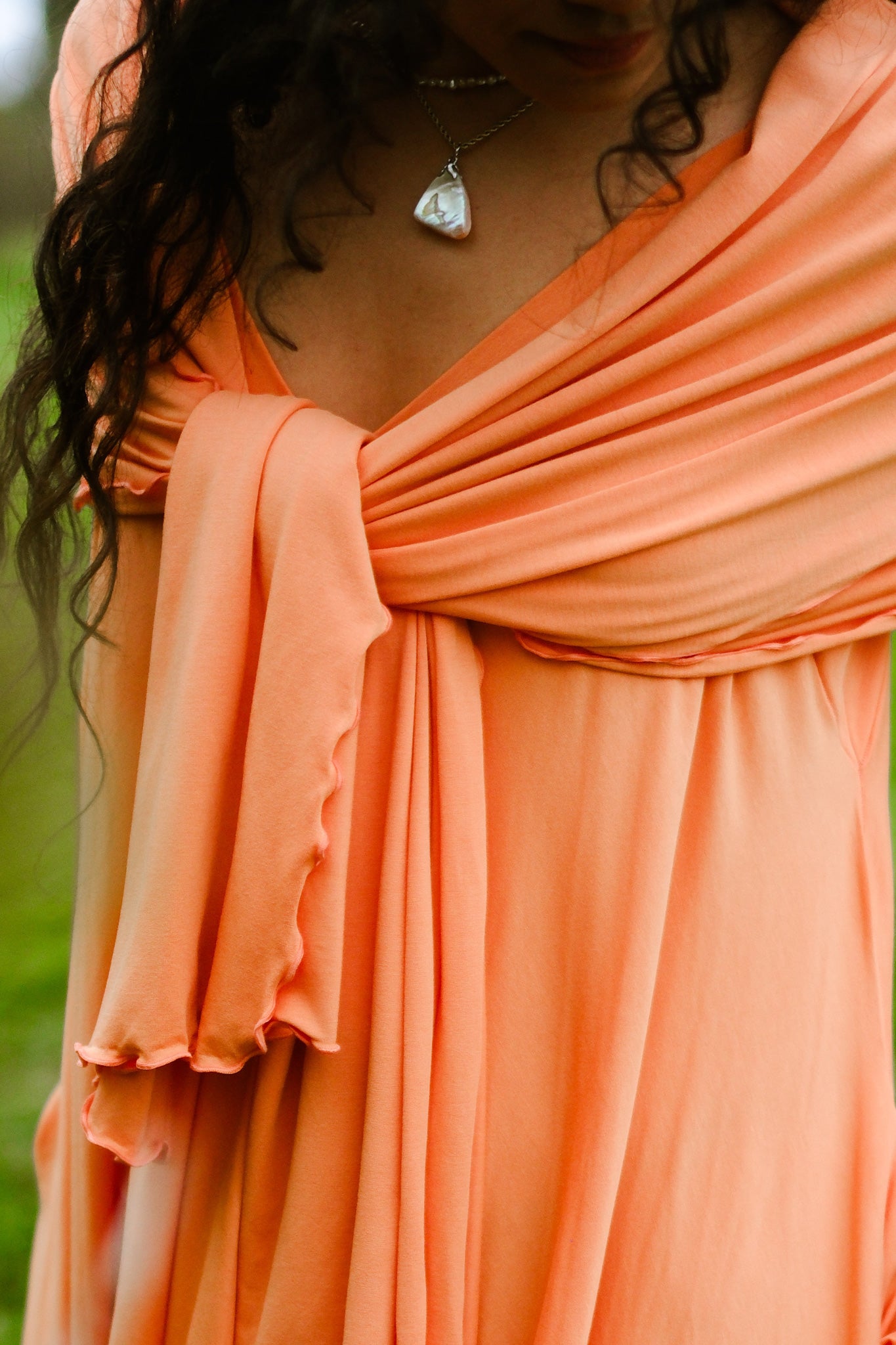 Robe d'été fluide mi-longue ISLAND