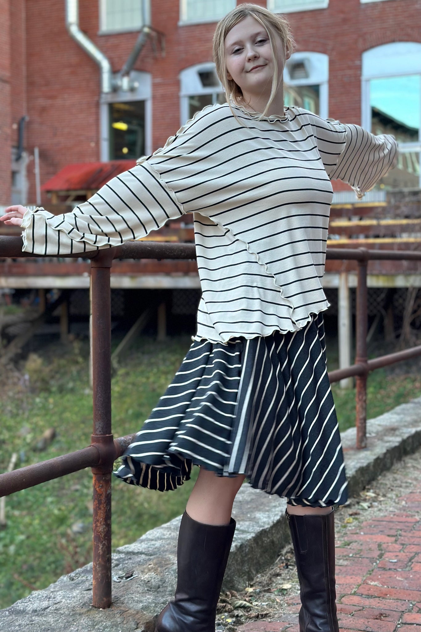 Robe jupe poncho douillet LADY FLIRT