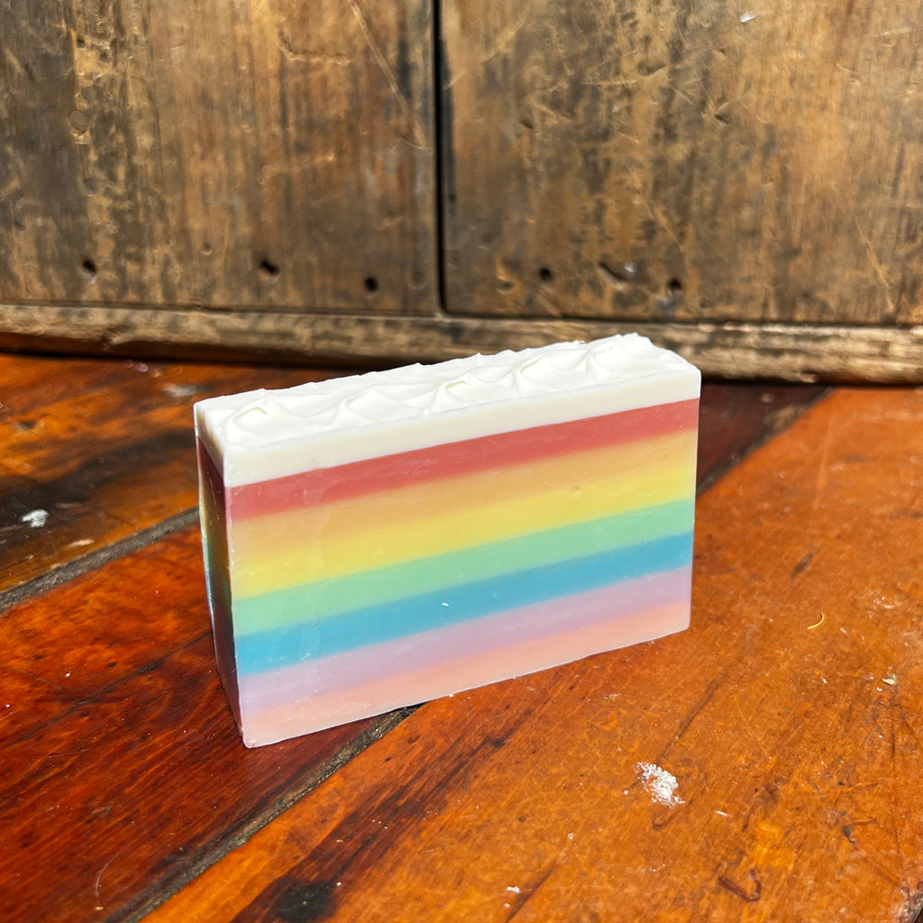 rainbow breeze bar soap