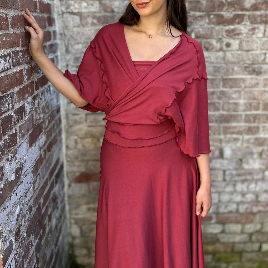 Robe jupe poncho douillet LADY FLIRT