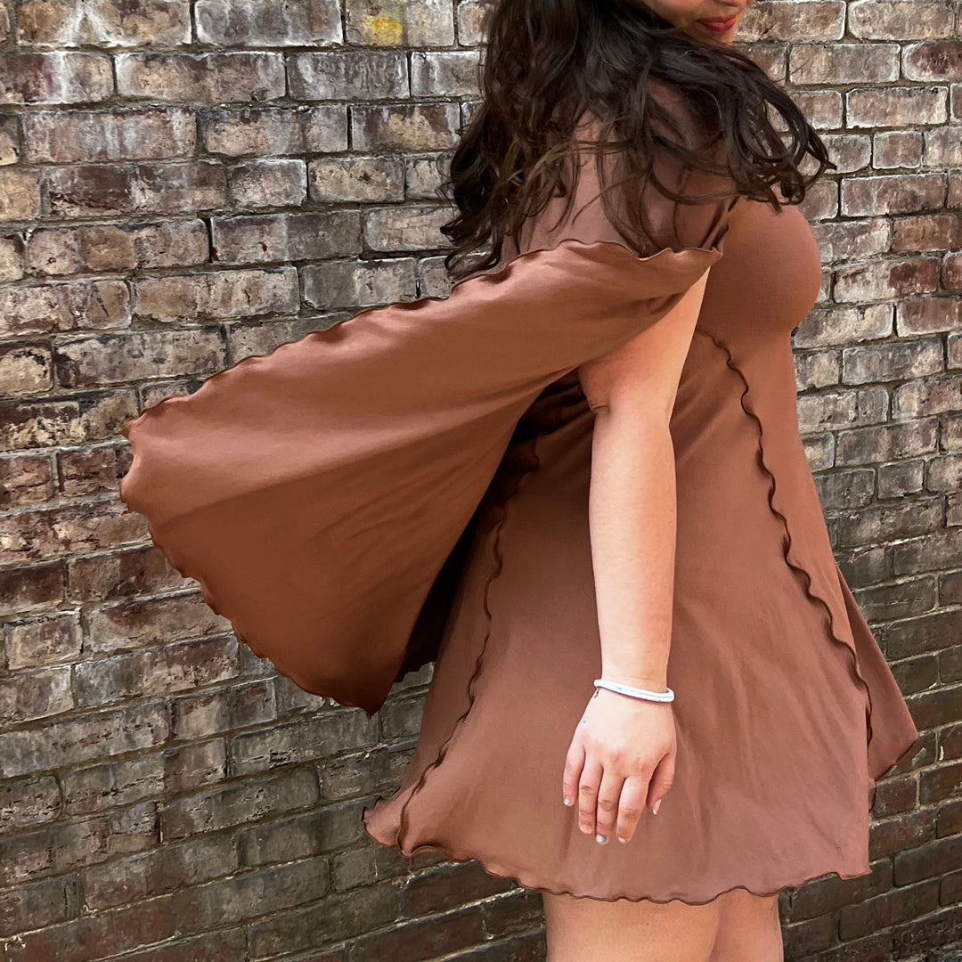 angelrox® dahlin' dress in cedar