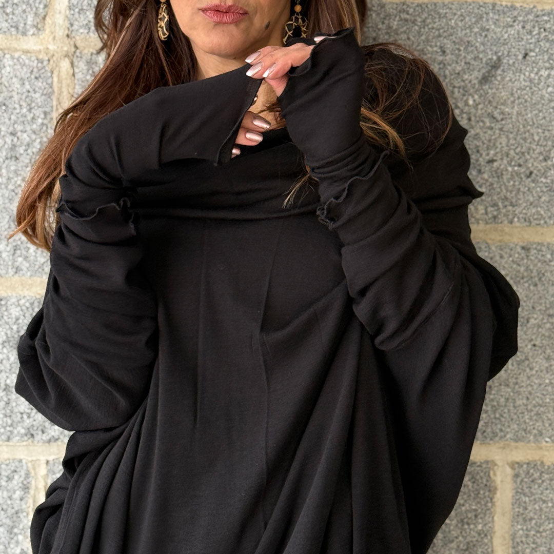 WOOL ARIA fingerless glove