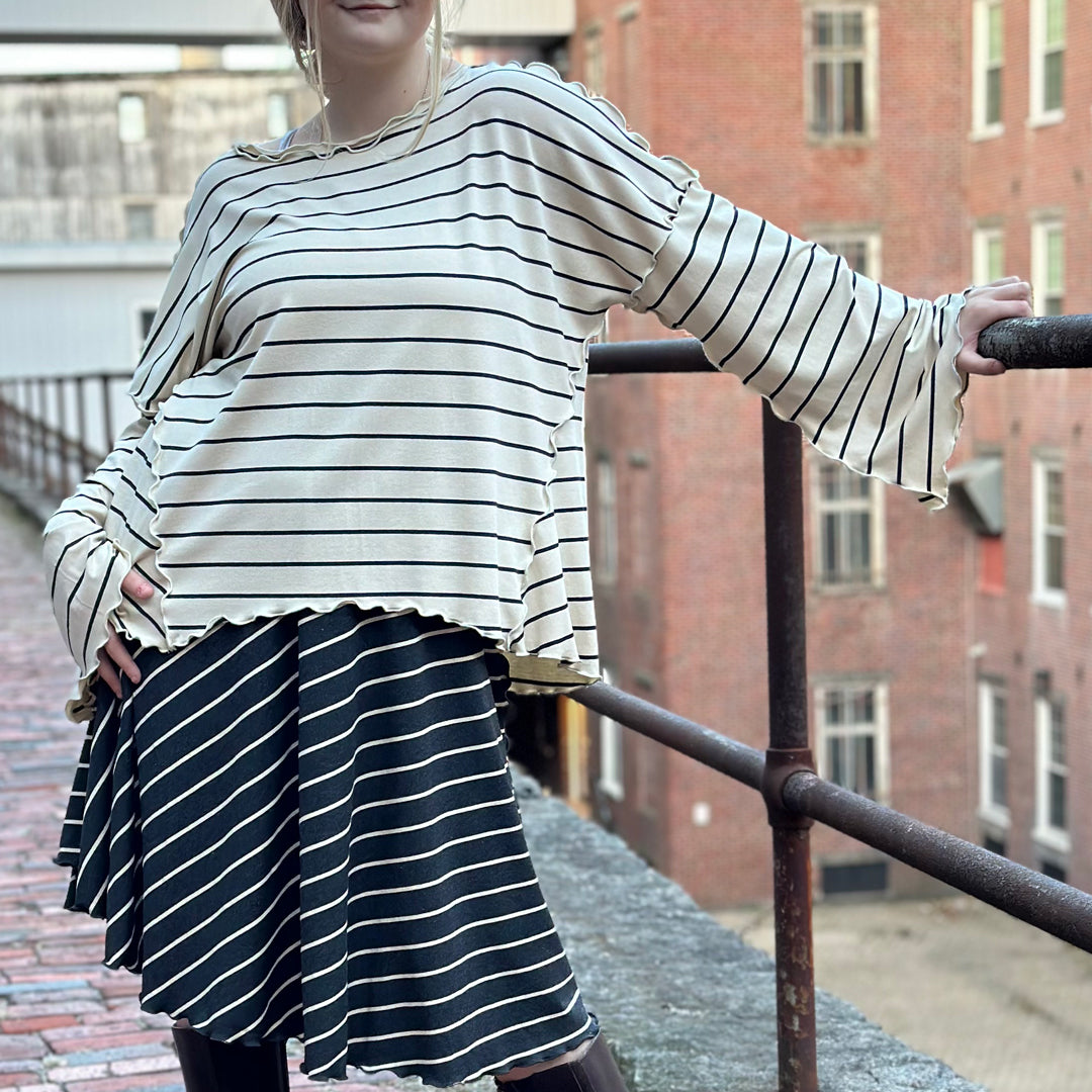 Robe jupe poncho douillet LADY FLIRT