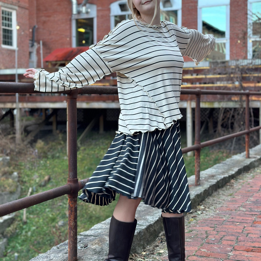 Robe jupe poncho douillet LADY FLIRT