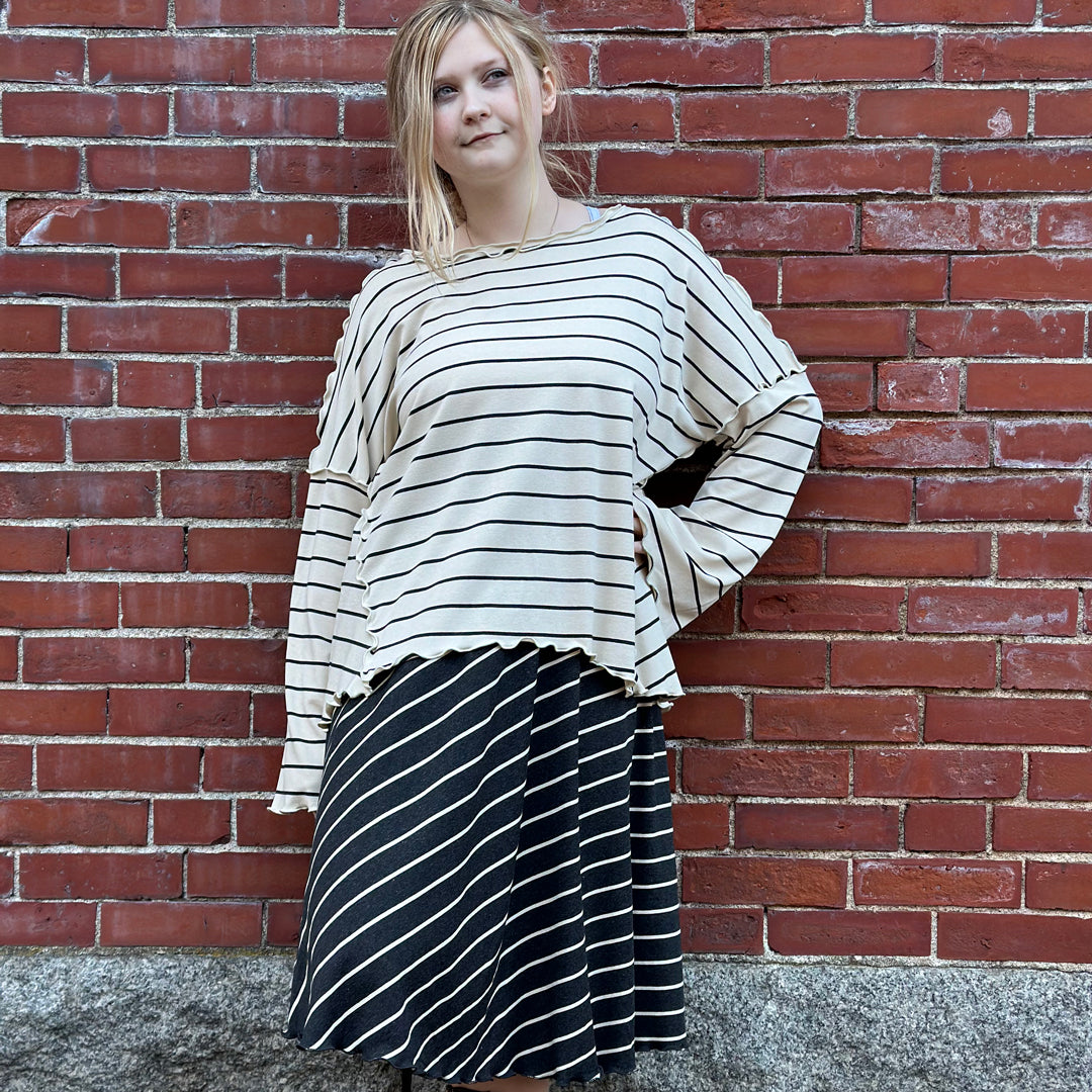 Robe jupe poncho douillet LADY FLIRT