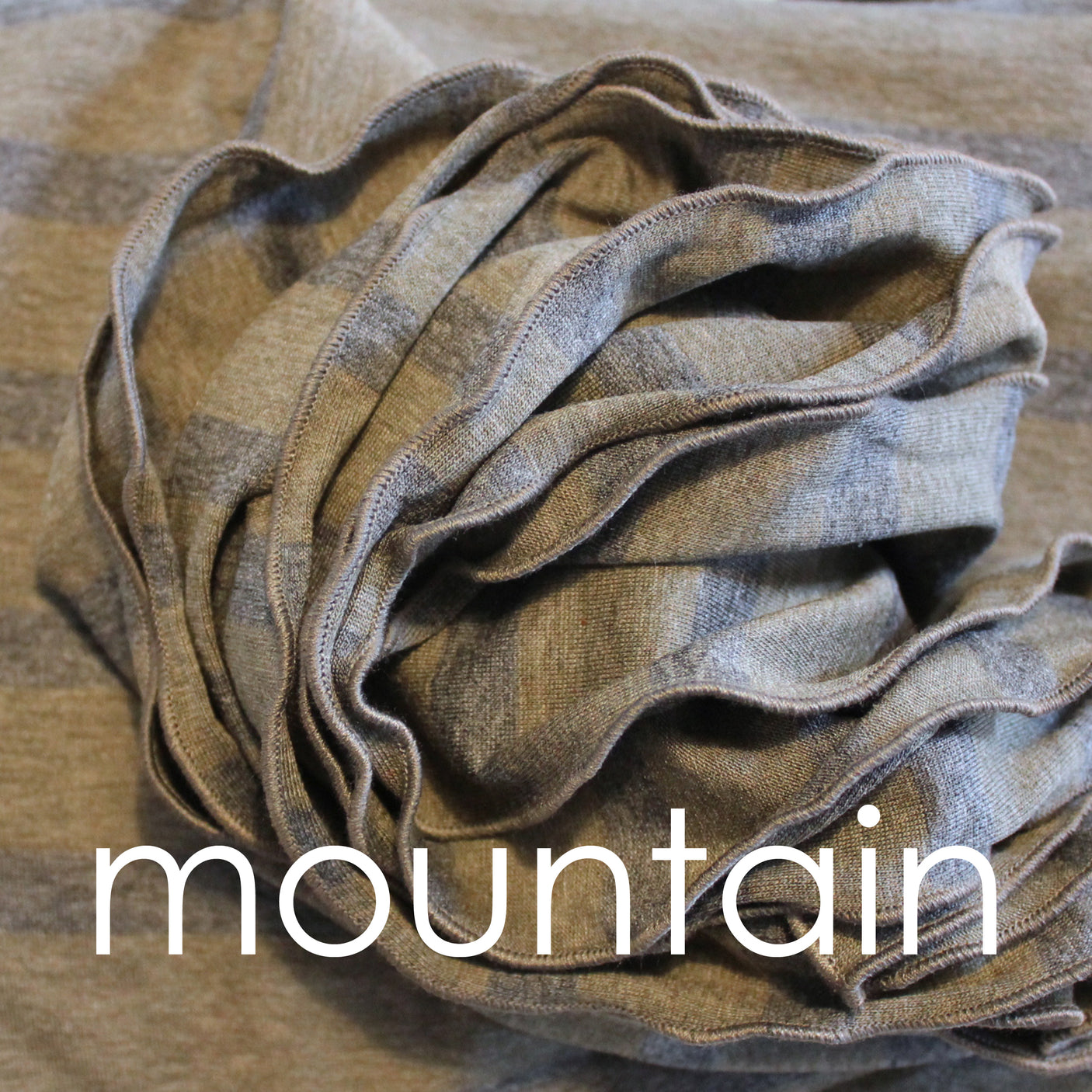 mountain stripe swatch detail