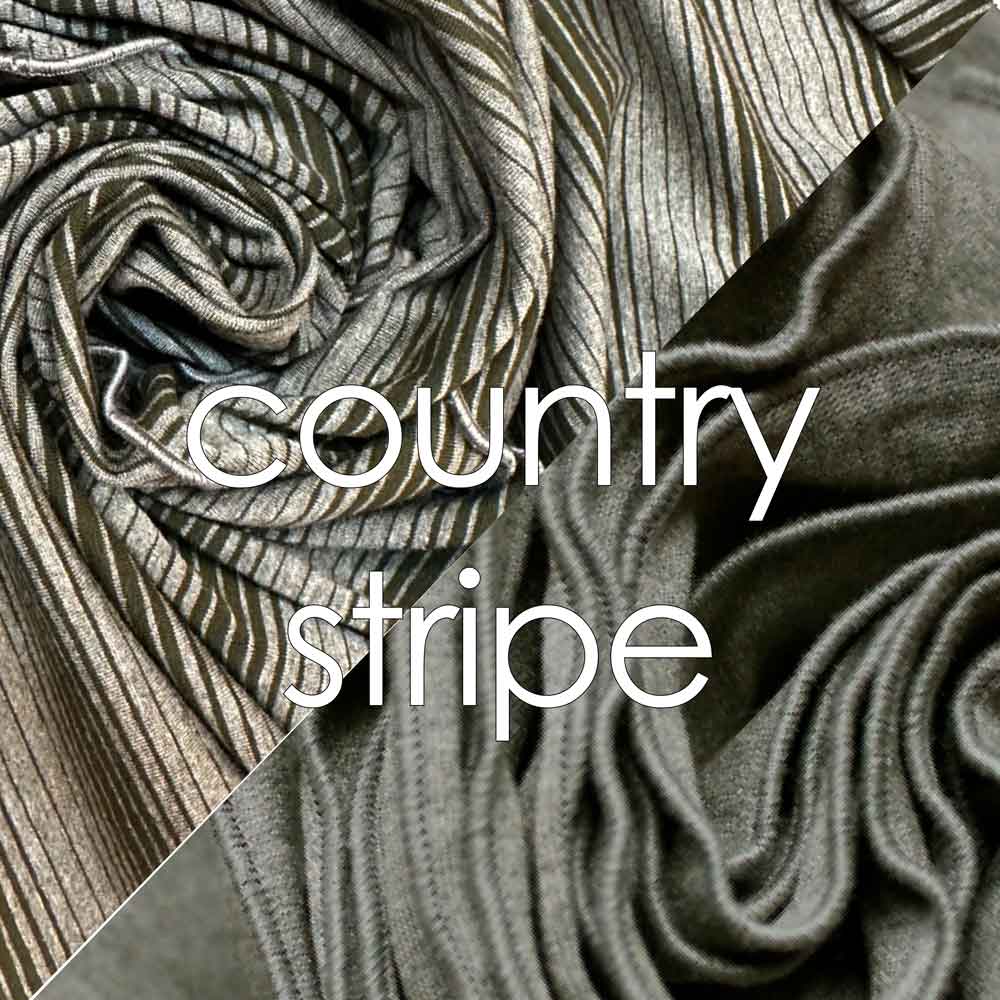 country stripe + sage heather