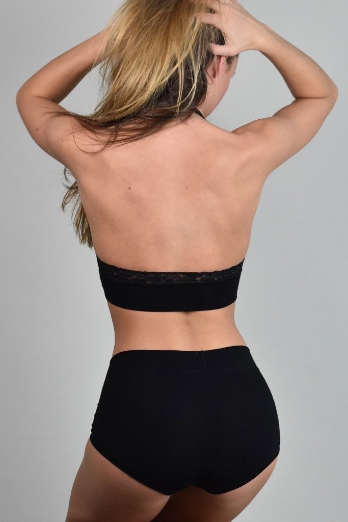 black suger brief and sweet support