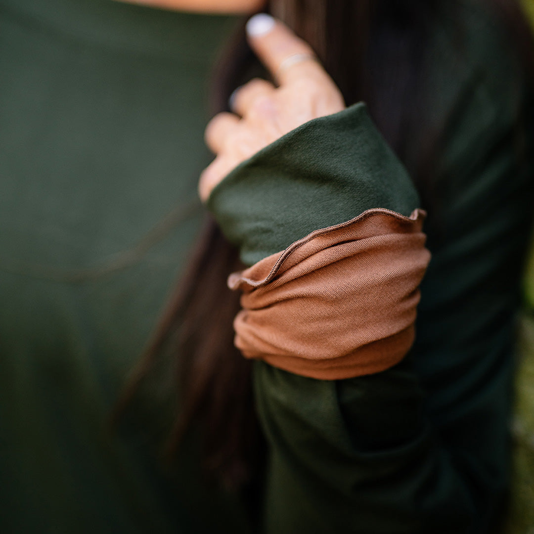 cedar band on the wrist