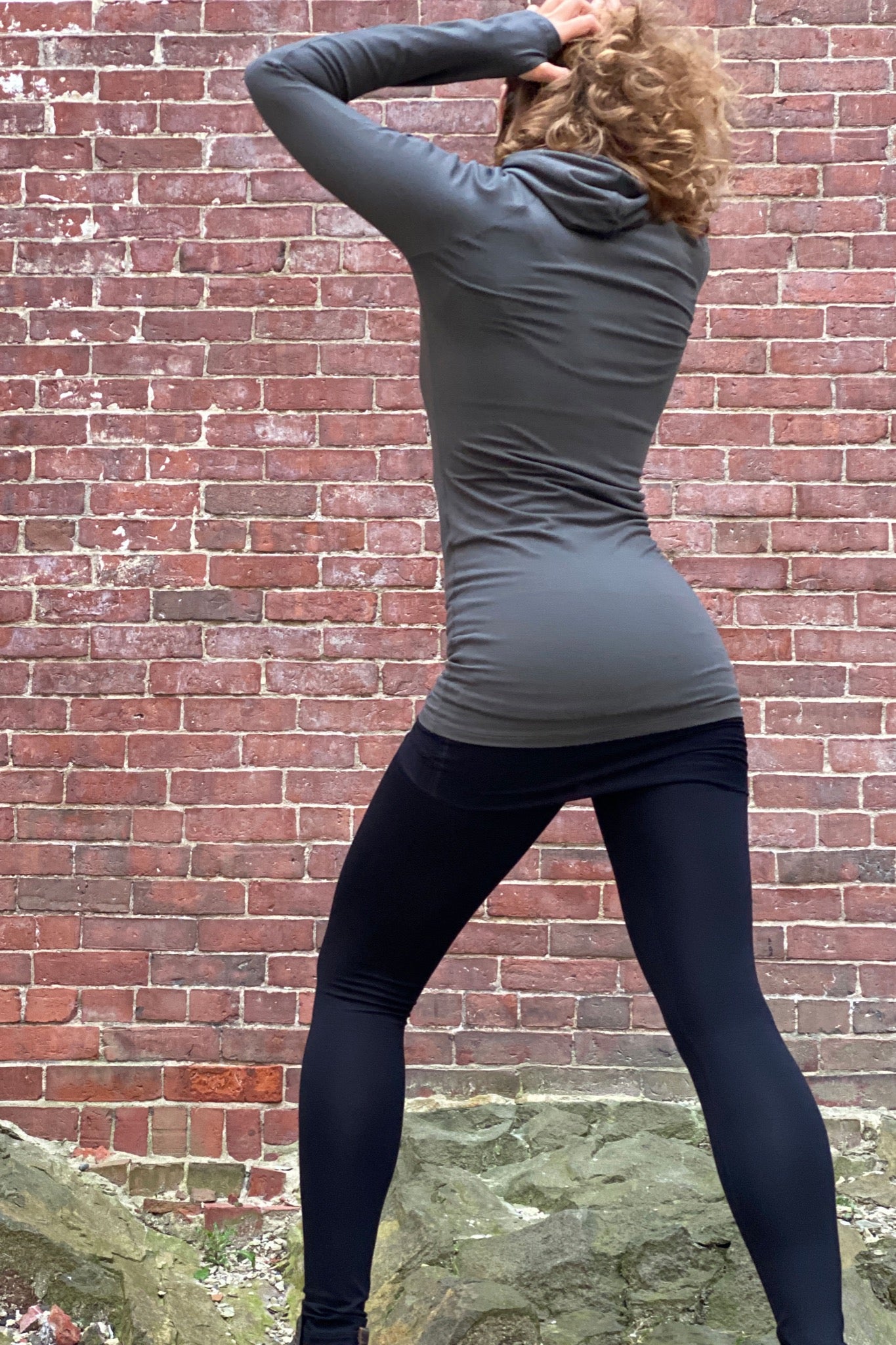 scuba ski tunic + black climber