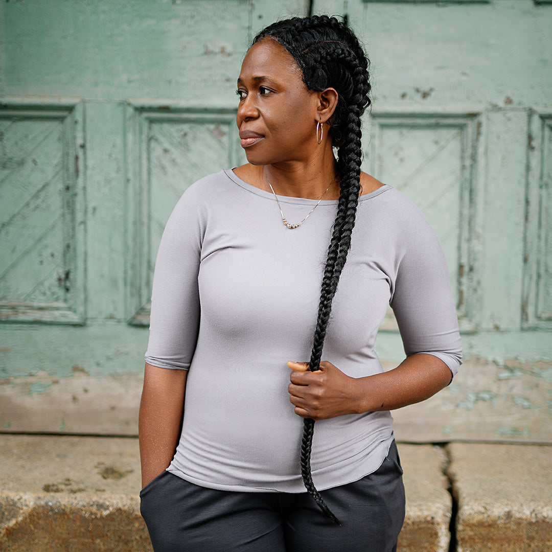 rose bias top in moon