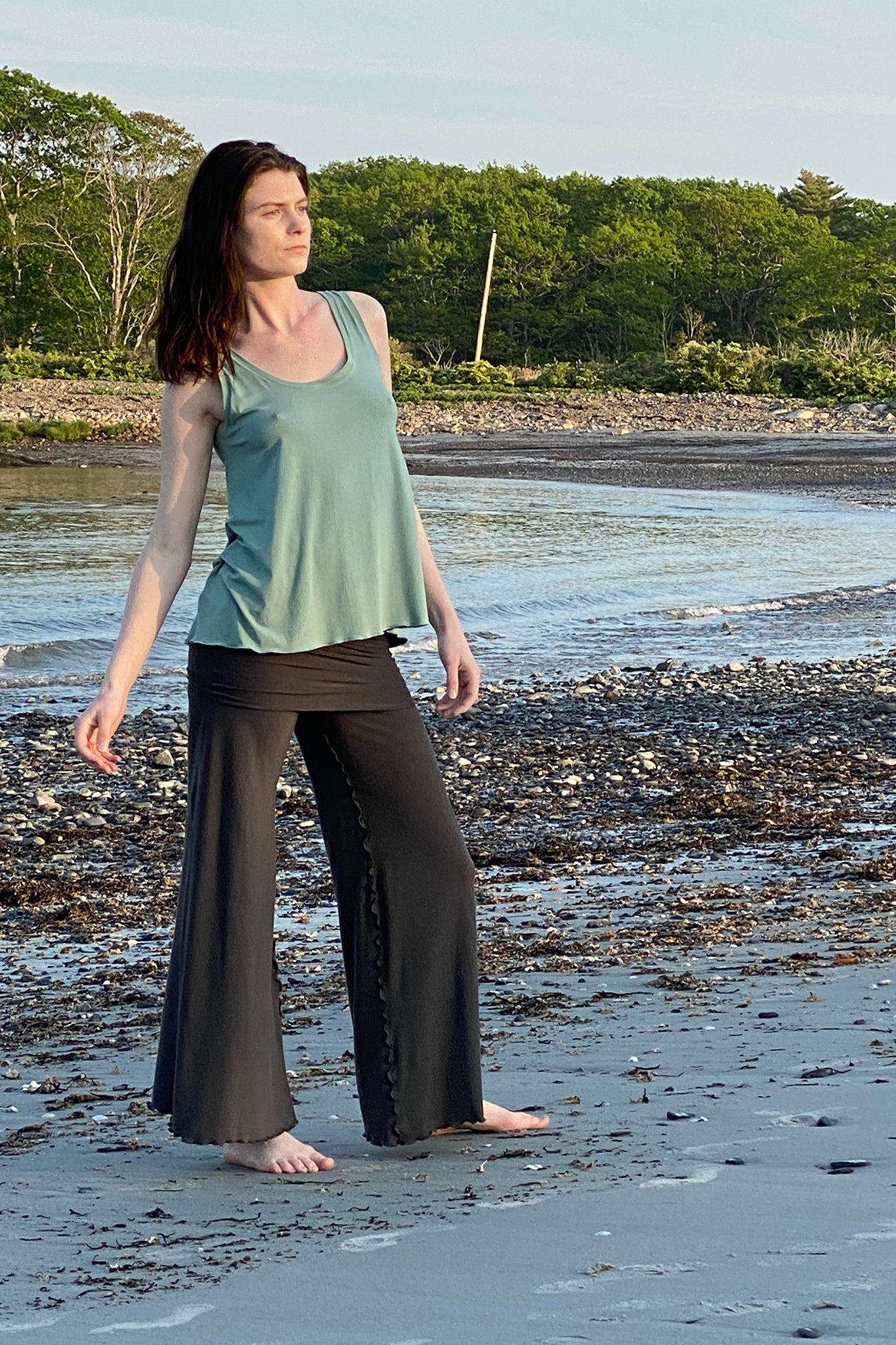 tulip in tissue glass + ore swirlsuit