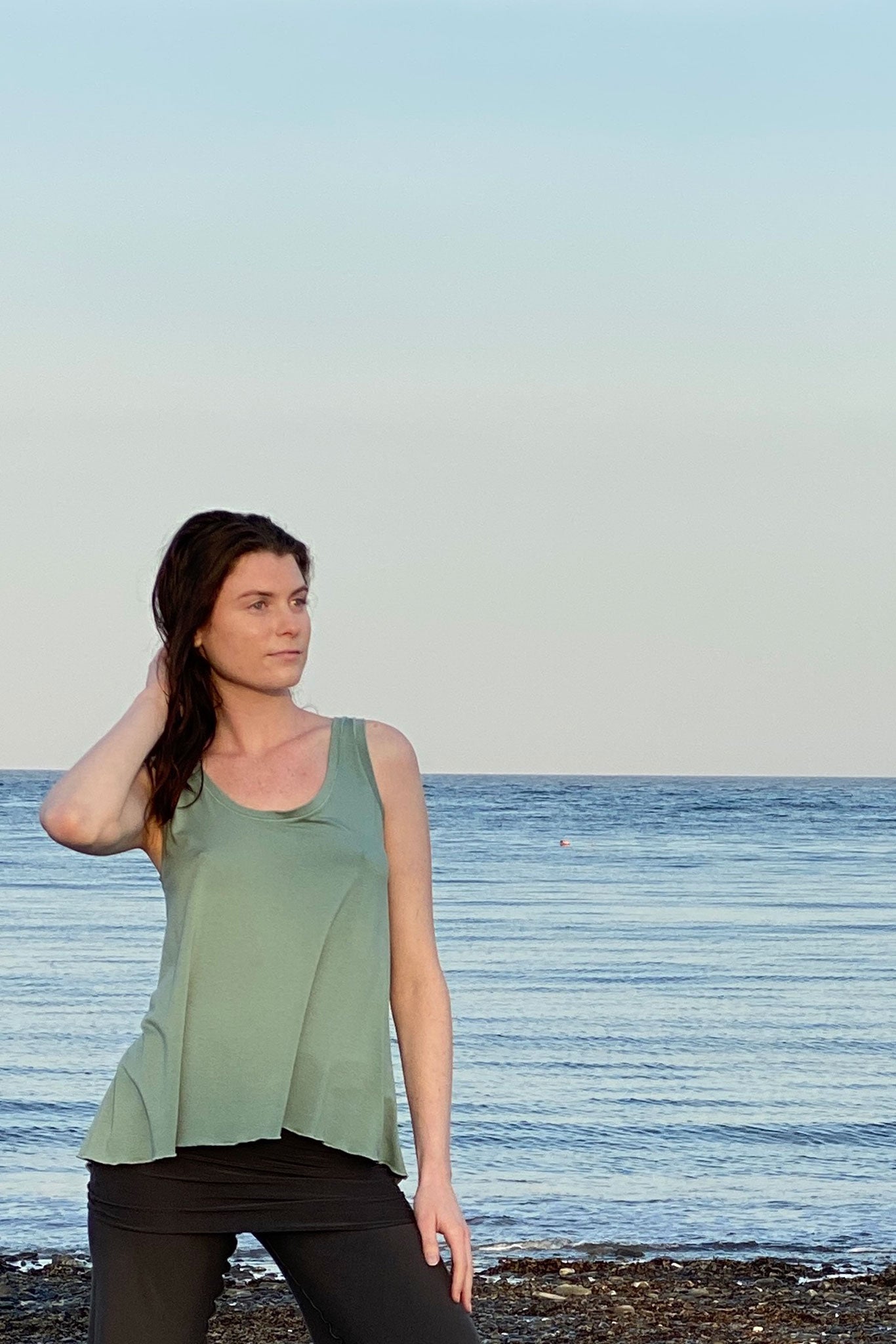 tulip in tissue glass