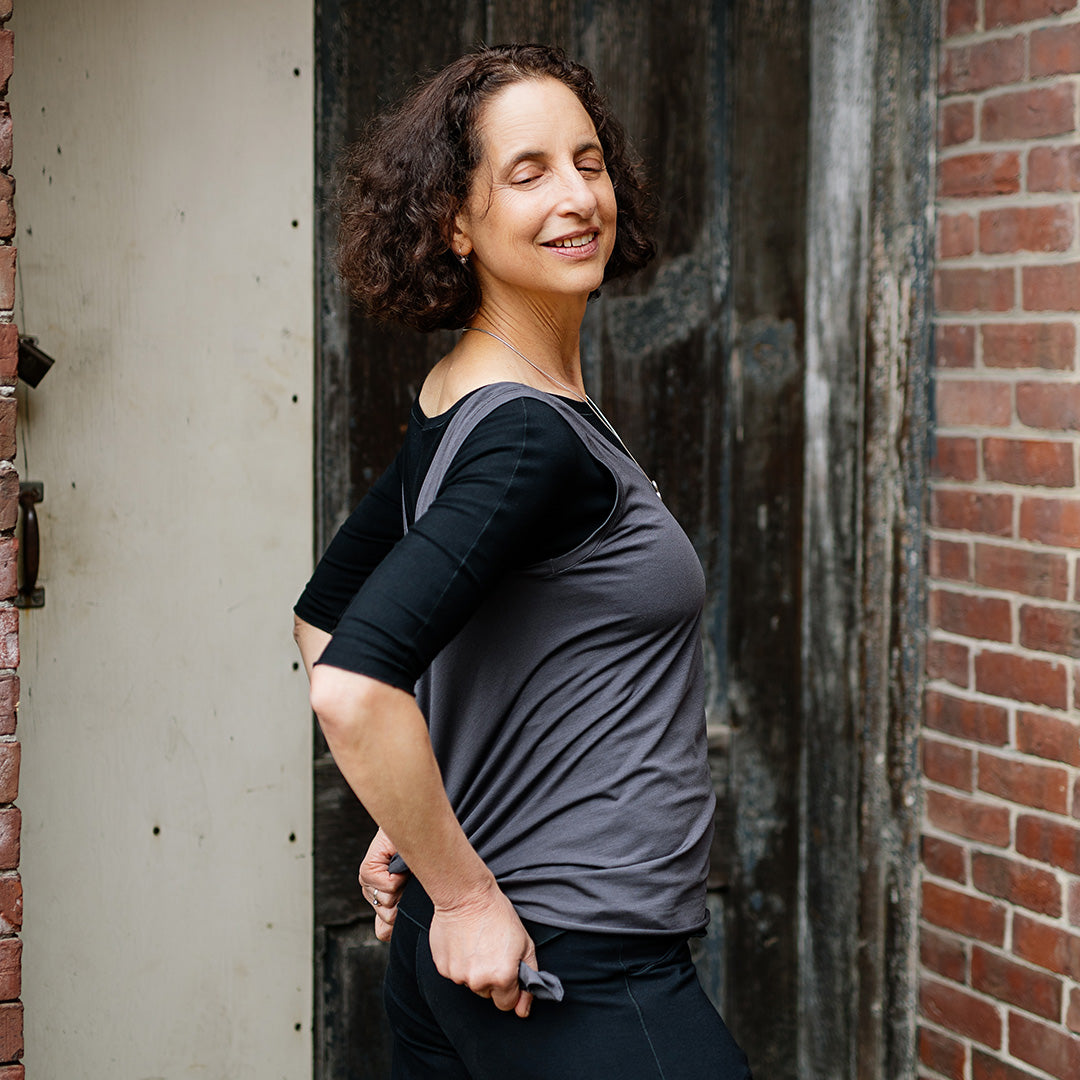 tulip tank in carbon styled over black rose