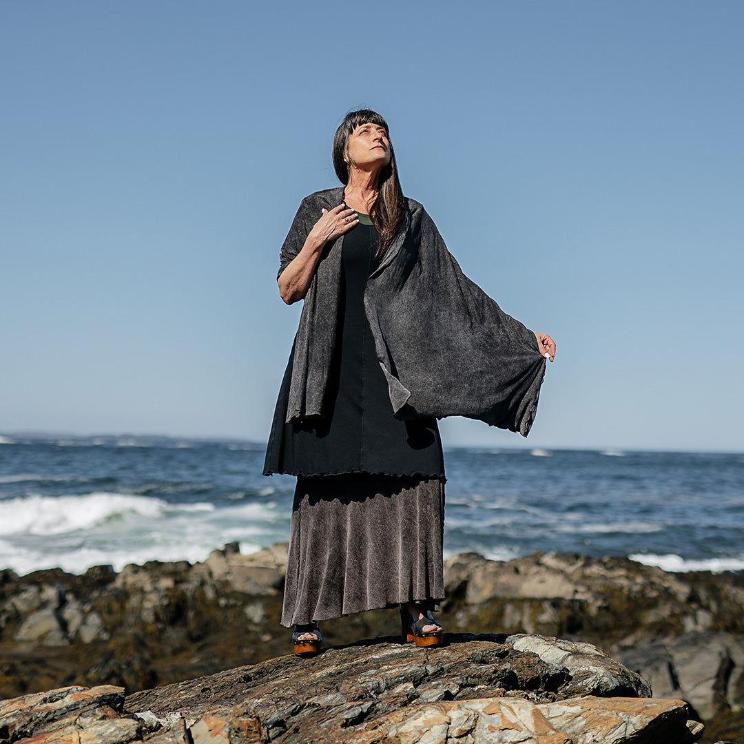 angelrox® shawl airy elegance in mineral