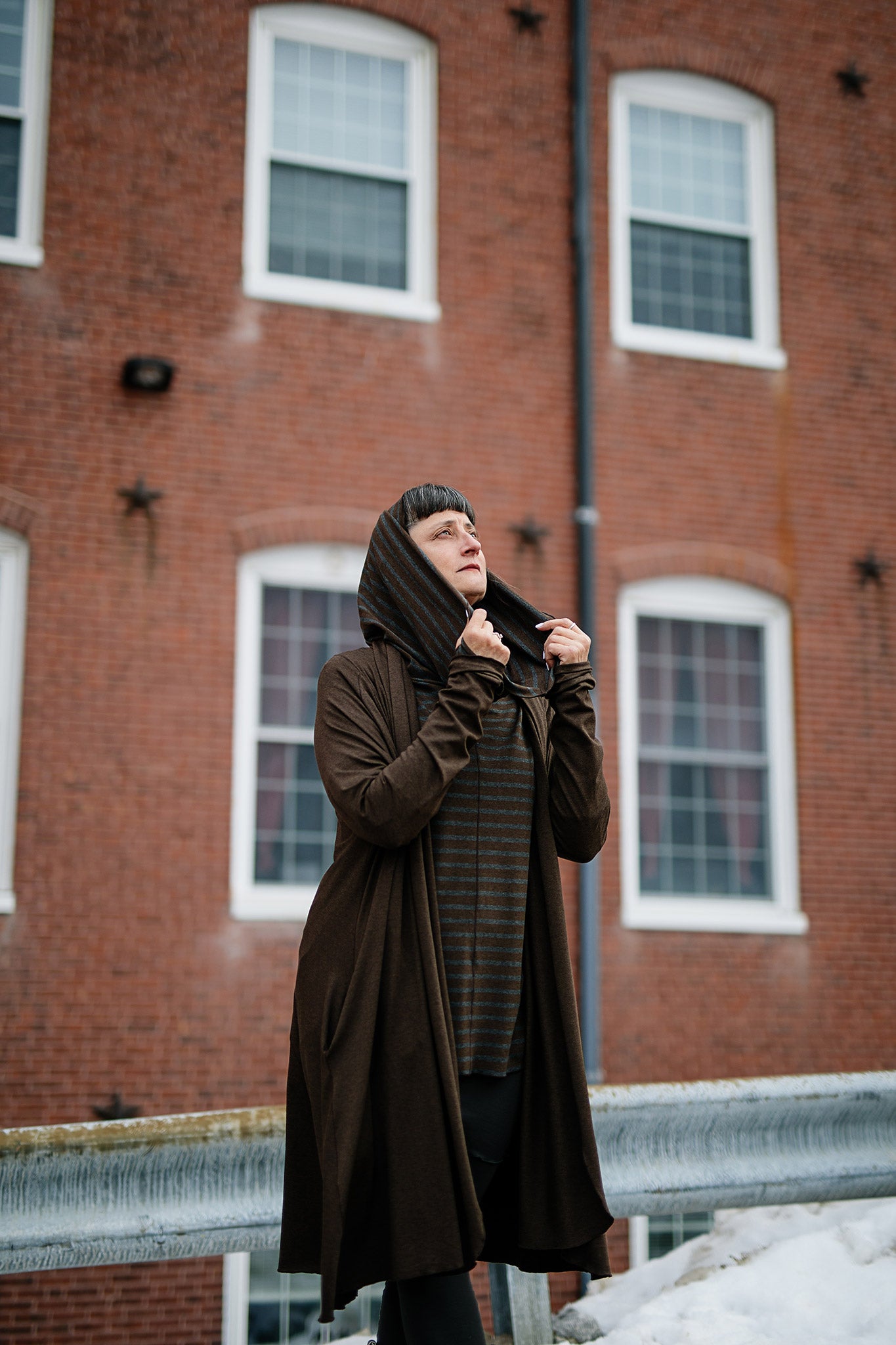 coco blazer in espresso mineral