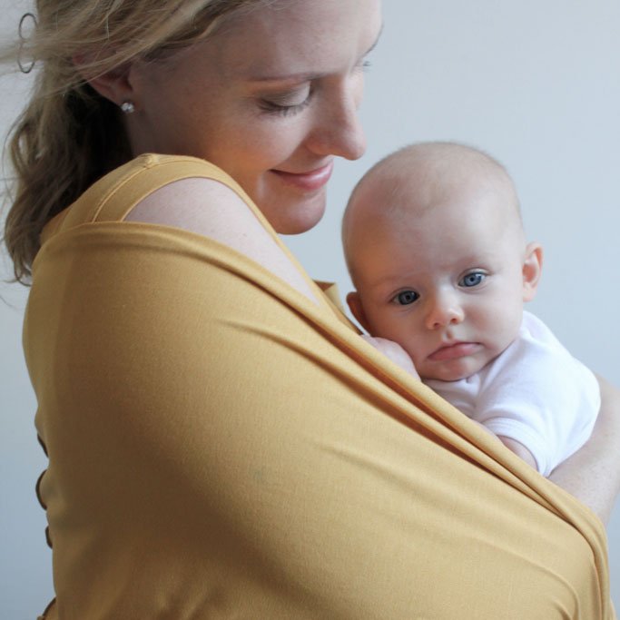 lovely momma in the wrap
