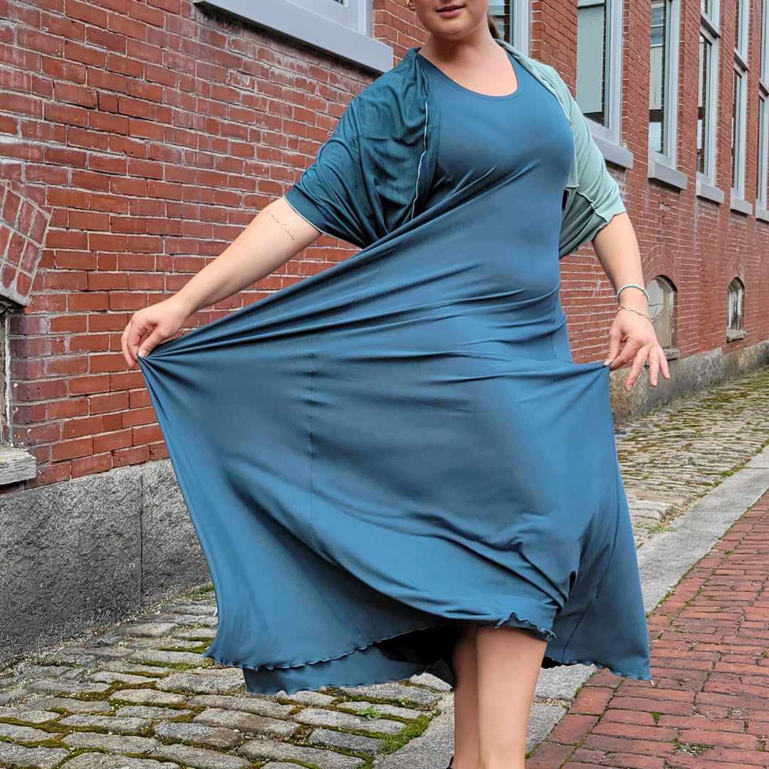 glow gown in tissue lake