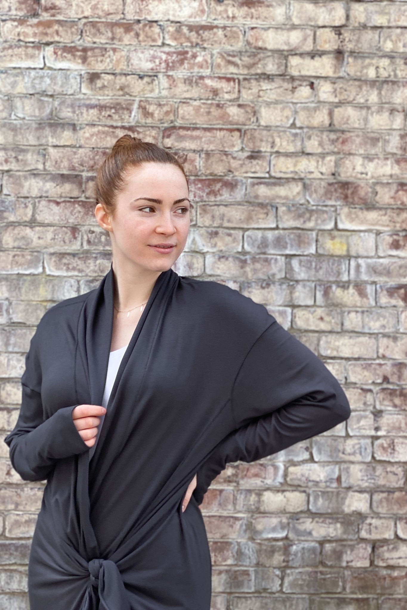 coco blazer in carbon