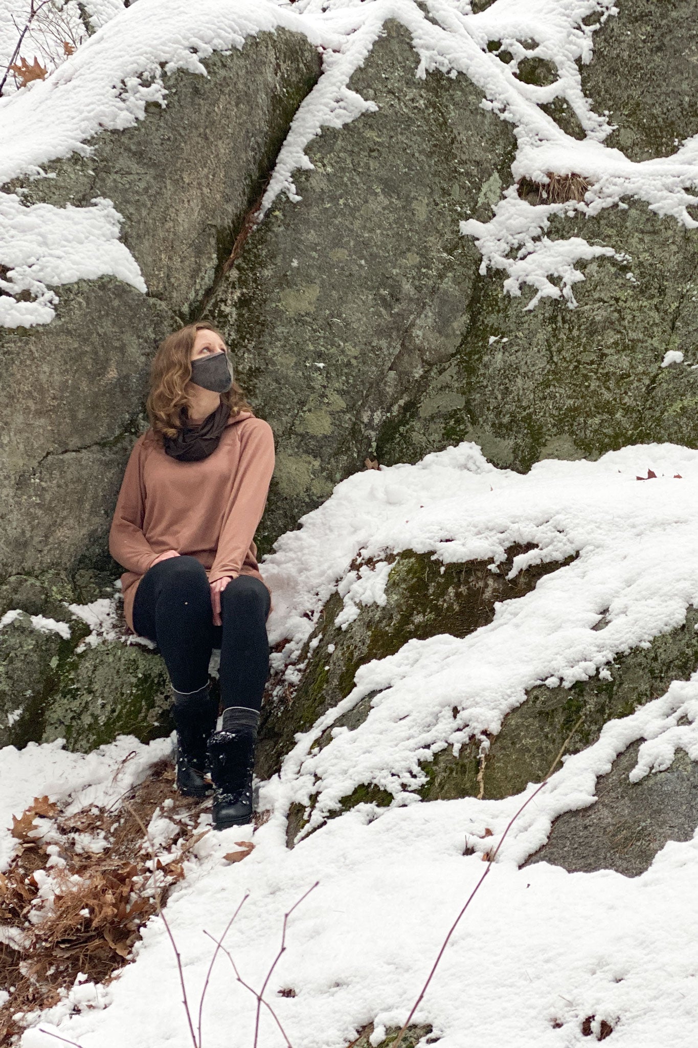 maeve hooded pullover in cedar