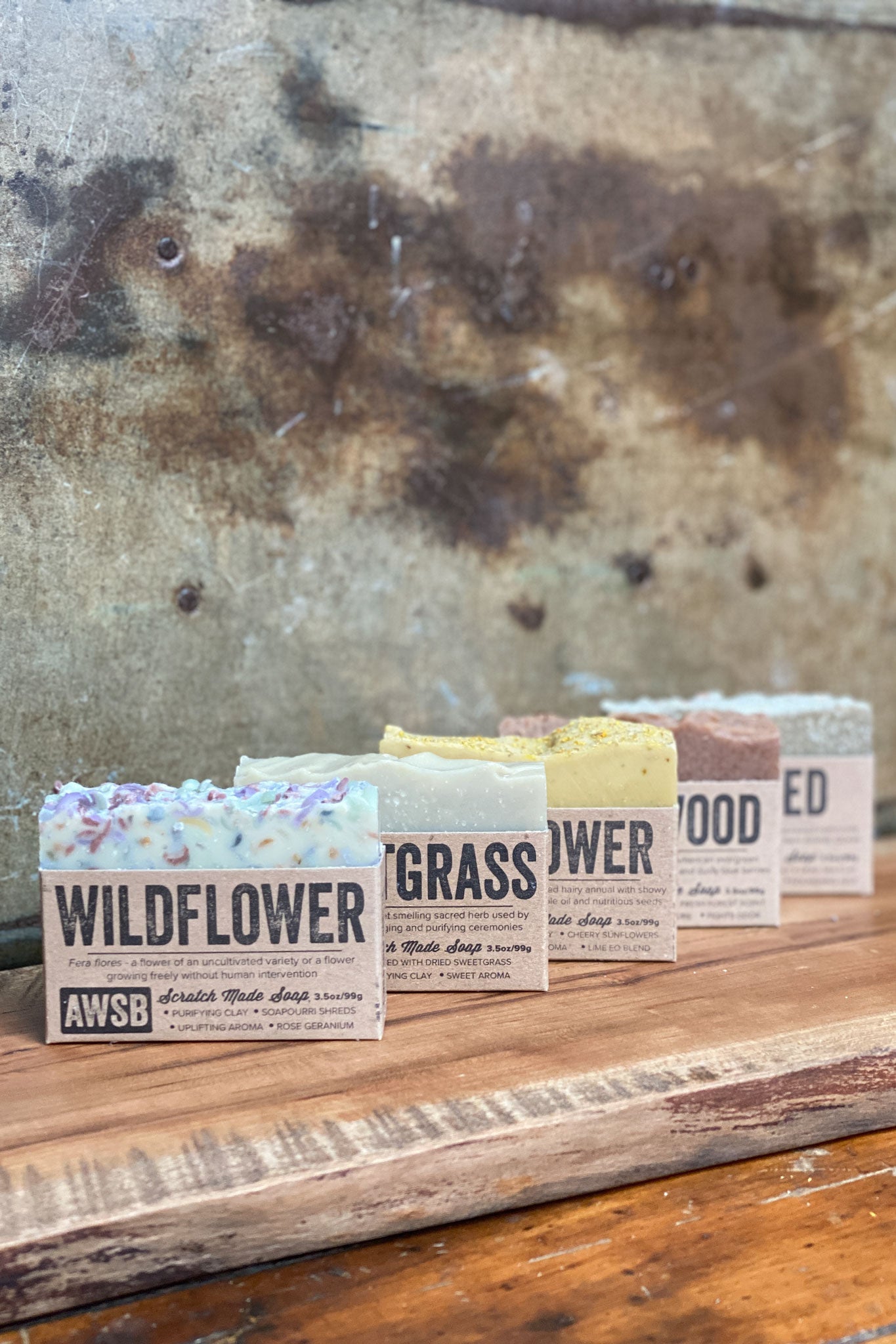 good soap in five different soaps