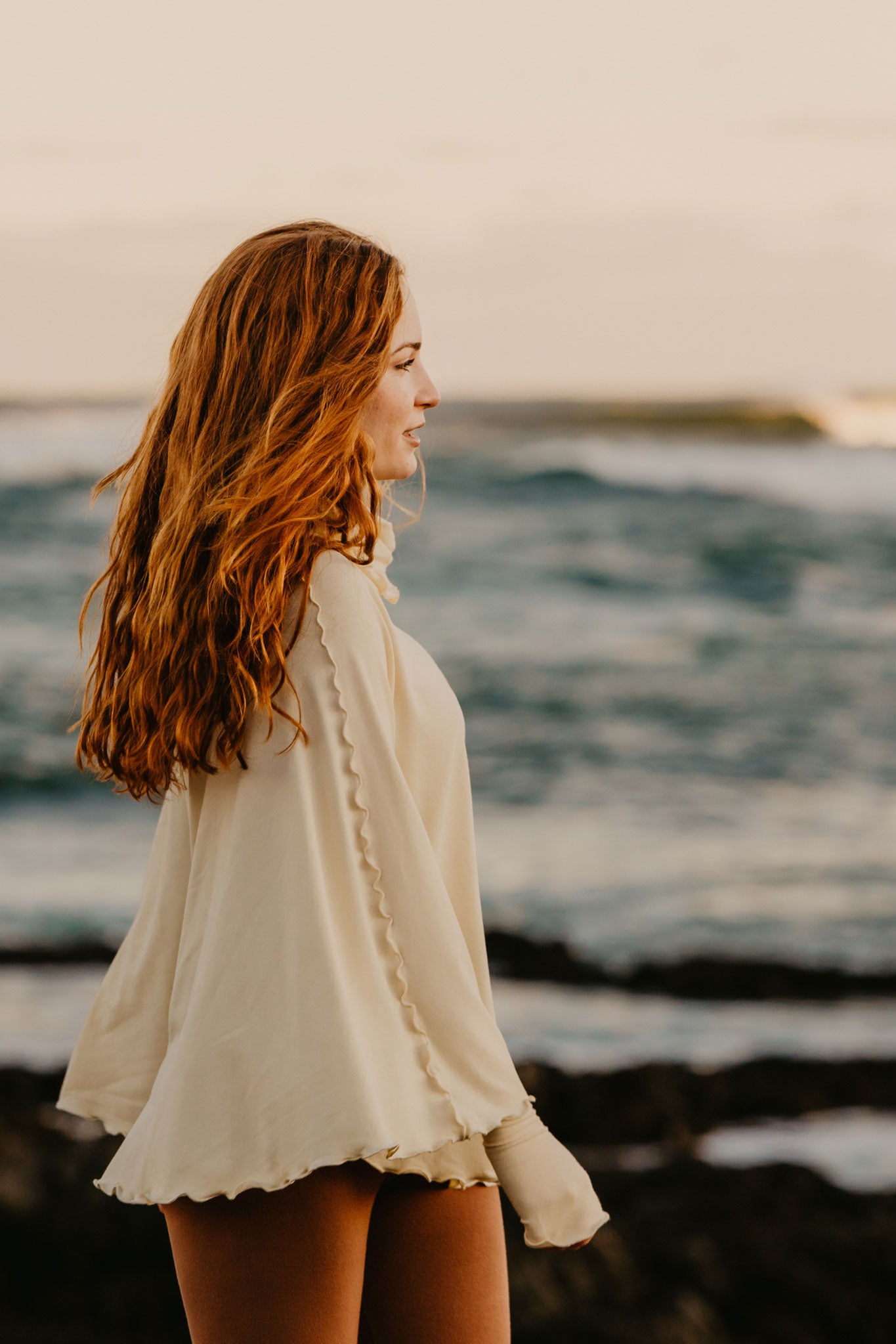 milk lady flirt as a poncho