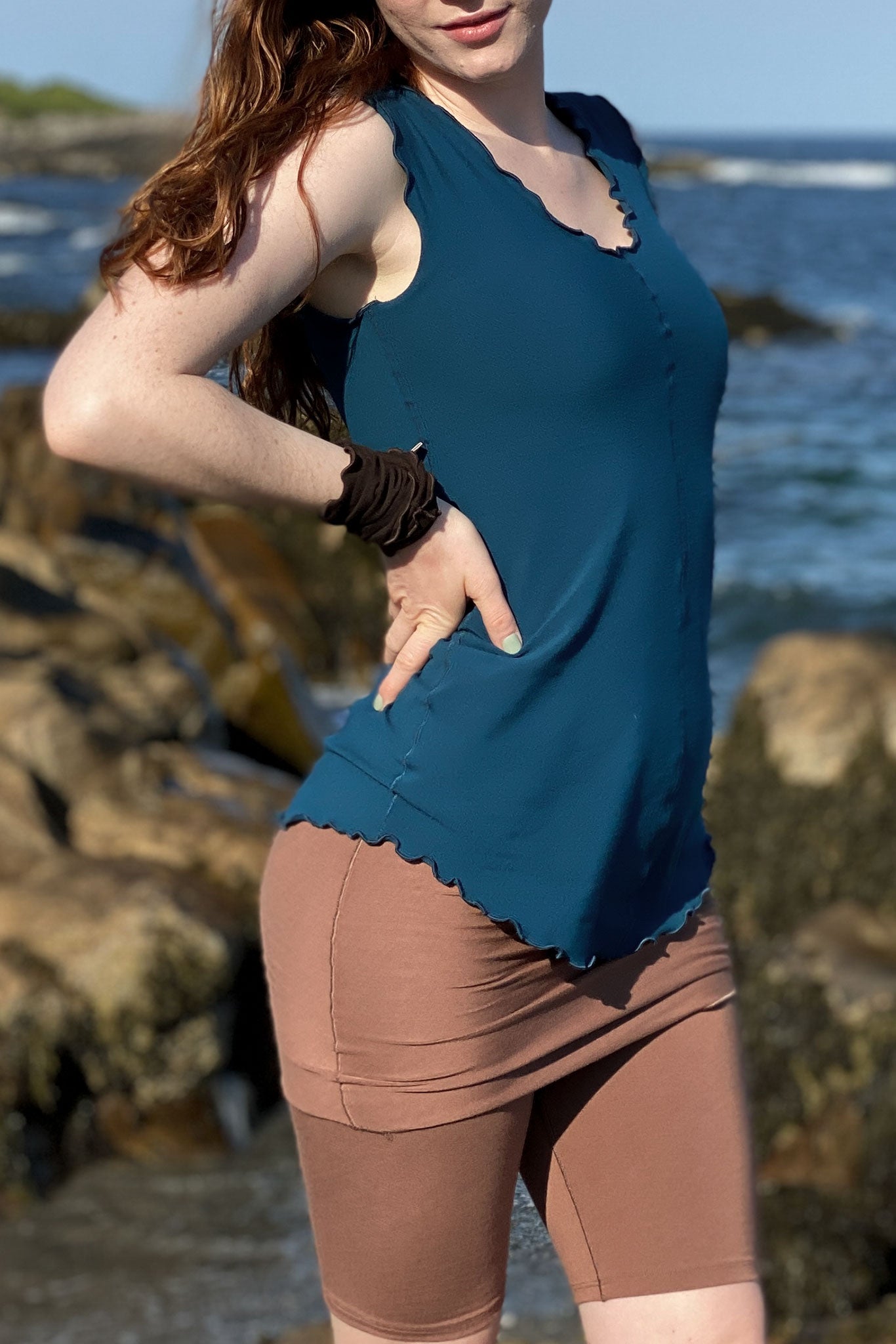 hiker convertible short in cedar