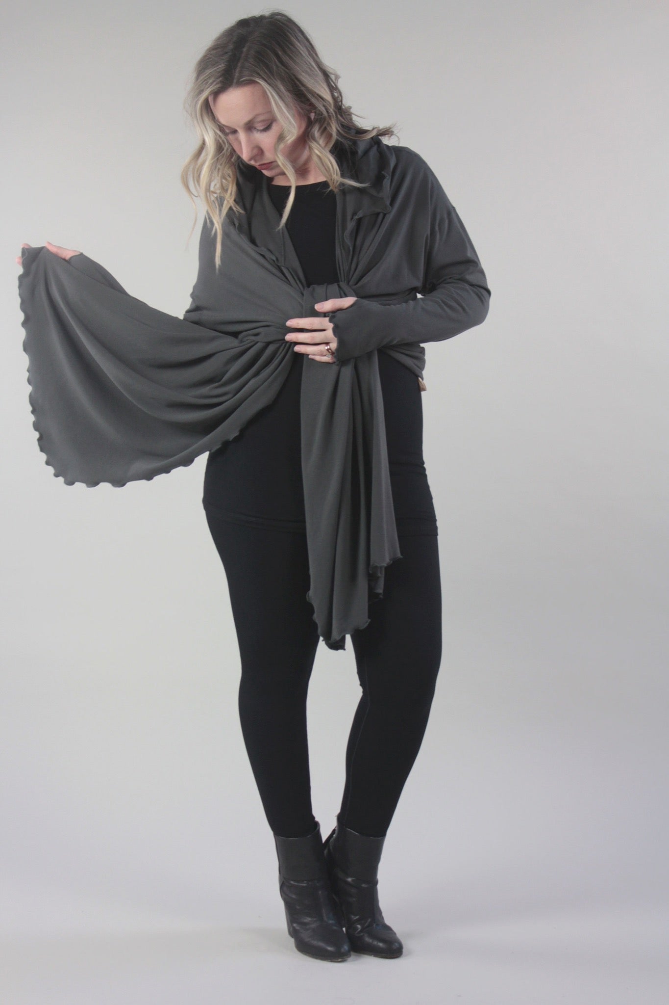 suger black terry base size cloud + black cap tunic + shire ore