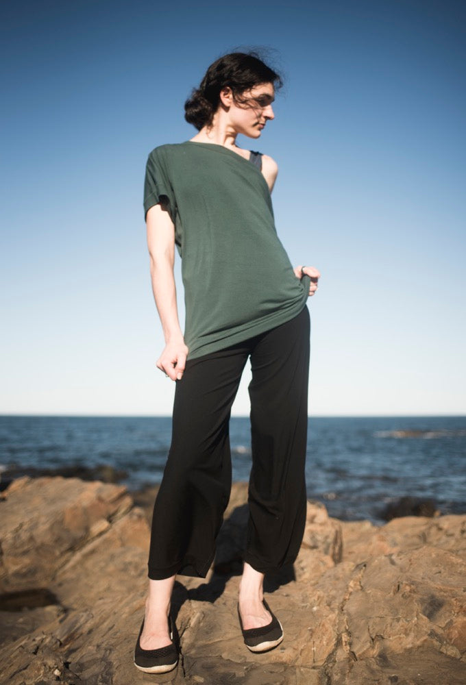 spruce flash with black bloom pant by suger