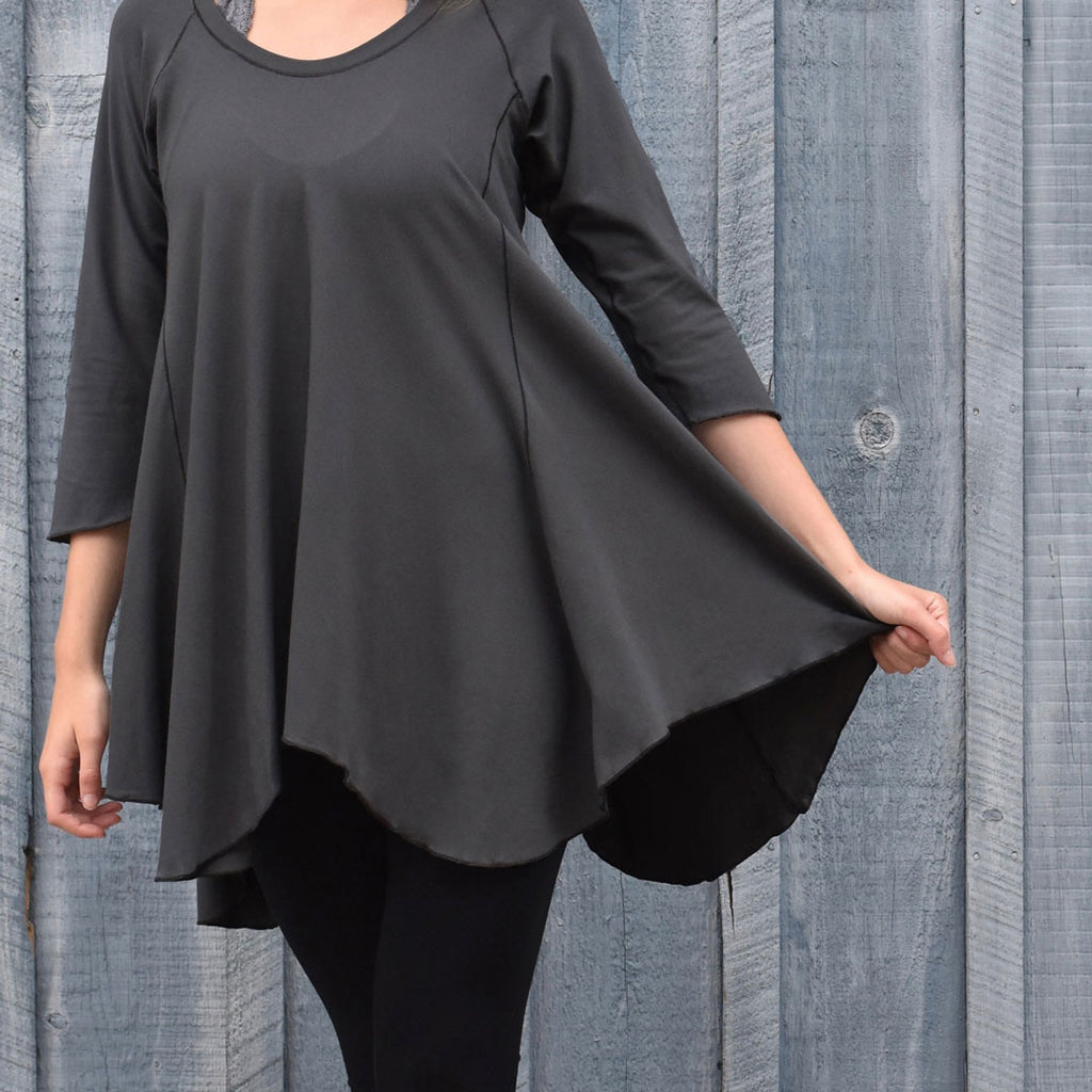 ore hiline flared tunic by suger