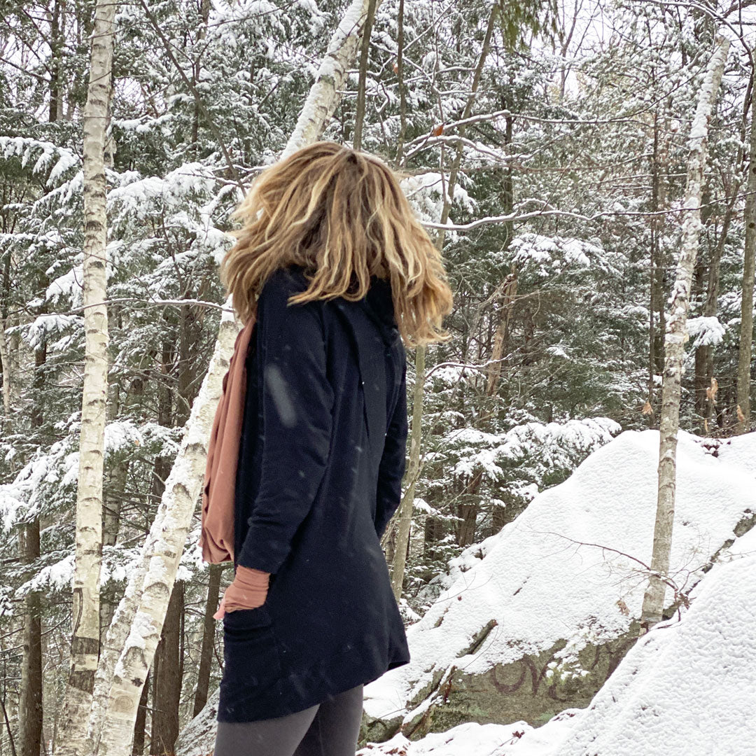 black terry maeve + cedar loop + opera sleeves