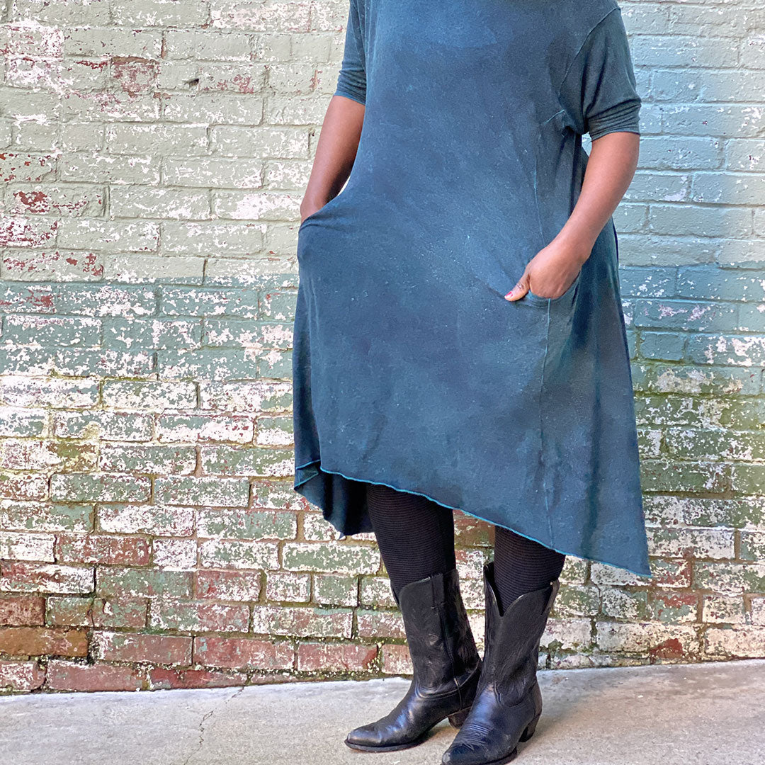 blue mineral tide dress