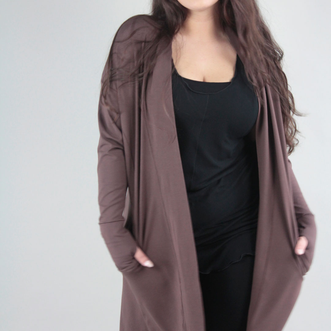 cacao bamboo coco blazer