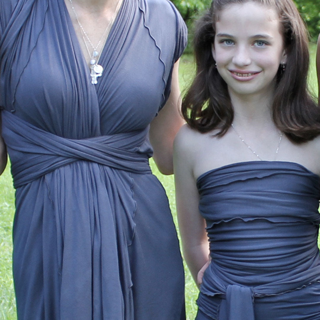 the wrap styled different ways as bridal dresses