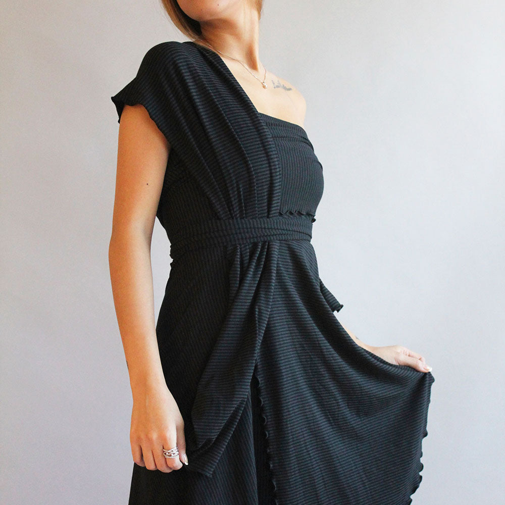 wrap in subtle black