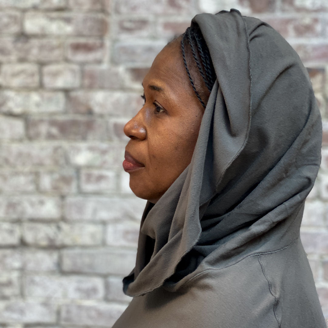 mountain cowl neck in ore