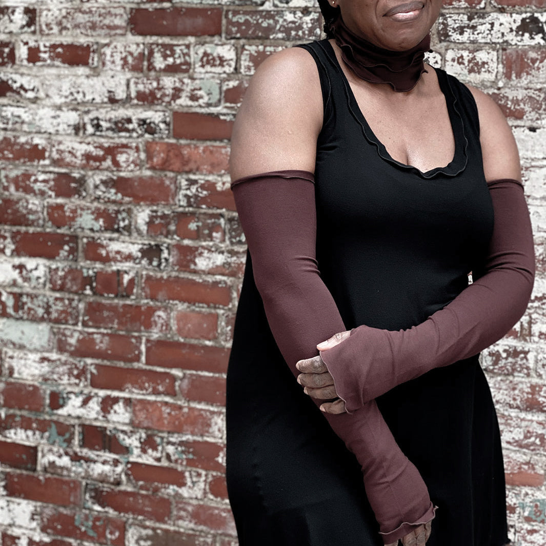 wine cozy stockings make great arm warmers too especially for muscular joyful arms