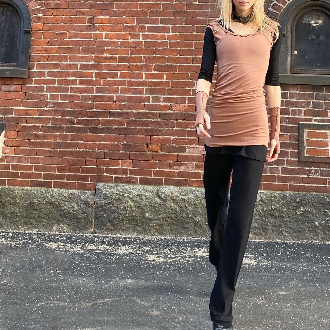 cedar wifey + black trouser pant