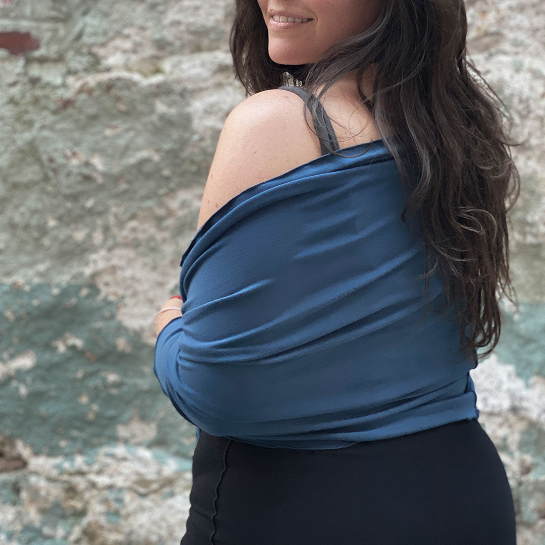 tissue loop infinity scarf in lake