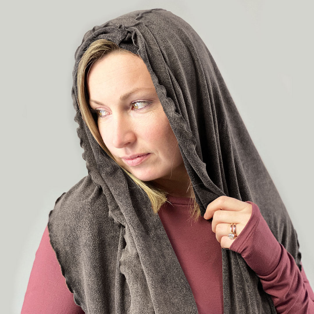 loop infinity scarf in mineral