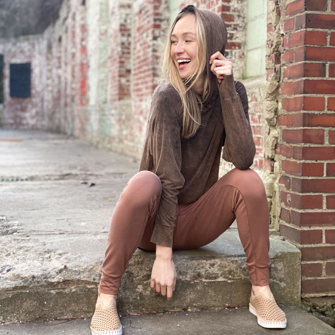 suger maeve in cedar mineral + cedar jogger pant