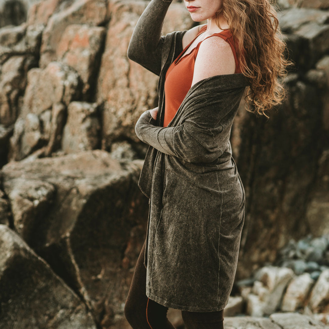 mineral bamboo coco blazer