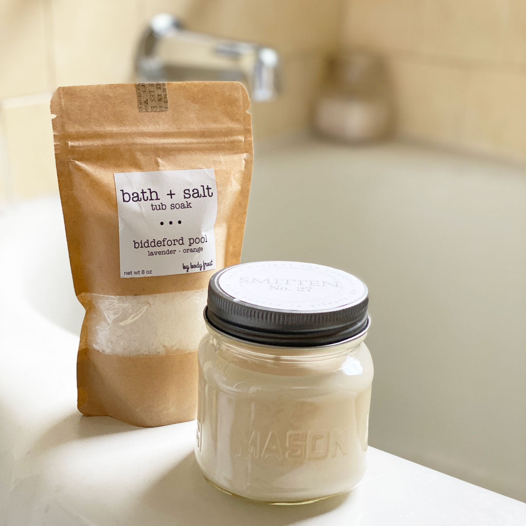 biddeford pool bath + salt tub soak